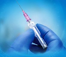Access needle catheter SuperCath® 5IV infusionperipheralhuman