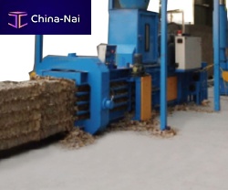 Horizontal baling press DB-H seriestop-loadingfor cardboardfor paper