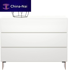 Contemporary chest of drawers LUGANOsteellacquered MDFnot specified