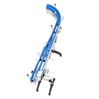 Conveyor for the food industry Typ_020 beltchaincurved