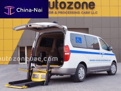 Van wheelchair accessible vehicle Hyundai H1dieselrear-entry