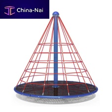 Child's playground spinner MID-SIZED APOLLO WITH FLOORfor playground