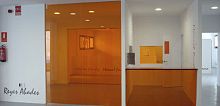 Laminated glass panel LAMIDUR®temperedsafetytranslucent
