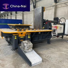 Scrap metal baling press HP3vertical chambertop-loadingautomatic