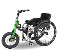 Mechanical wheelchair drive unit TRIWHEELfront