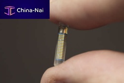 Continuous blood glucose monitor implantable