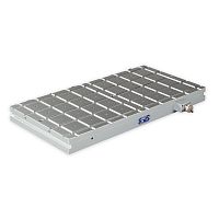 Electro-permanent with square poles magnetic chuck Magnaslot 50 | Magnaslot 75rectangularfor millingfor large parts