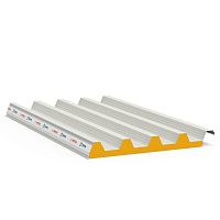 Cladding insulating sandwich panel FORTELIAfor wallfor roofsteel facing