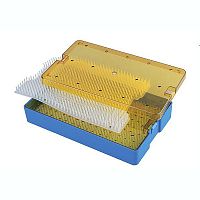Instrument sterilization tray for dental instrumentsplasticsilicone