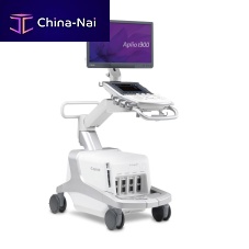 On-platform ultrasound system Aplio i900for cardiovascular ultrasound imagingB/Wcolor doppler