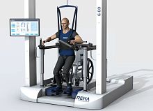 Gait rehabilitation system G-EOL computer-assistedpediatricwith interactive workout