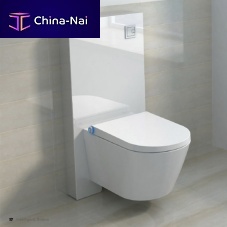 Electronic toilet seat E400antibacterialthermoplasticwhite