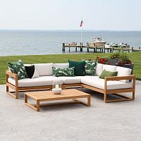 Corner sofa CASITA : 9082contemporarygardenfabric