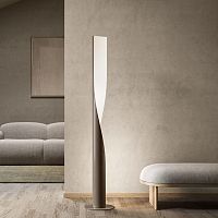 Contemporary light column EVITAsteelfabrictechnopolymer