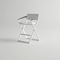 Contemporary bar chair VICTUSgardenTextilene®aluminum base