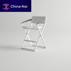 Contemporary bar chair VICTUSgardenTextilene®aluminum base