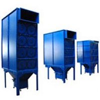 Cartridge dust collector A Seriesreverse air cleaningmodularfor sandblasting