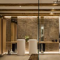 Contemporary bathroom oakcustom