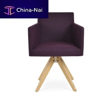 Contemporary chair HARPUTindoorfabricleather
