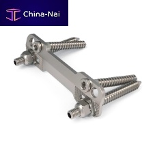 Thoraco-lumbar arthrodesis plate Armada lockingmetallic1 level