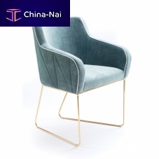 Contemporary chair CROIXindoorfabricleather