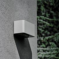 Contemporary wall light HP 01outdoorglassaluminum