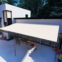 Canvas pergola cover home