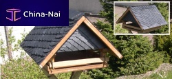 Birdhouse with post