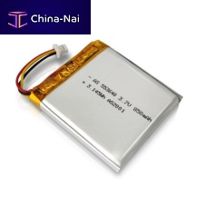 Lithium-polymer battery AS-553640rectangular3 VUL