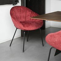Contemporary chair Full Moonindoorfabricleather