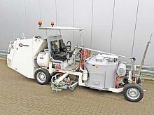 Self-propelled paint striping machine H33-4 for paintfor thermoplasticsfor cold plastic