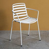 Contemporary chair STREET outdoorwater-resistant fabriclacquered steel