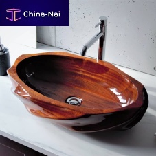 Countertop washbasin WELESsolid woodwood veneercustom