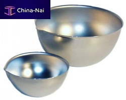 Stainless steel surgical bowl