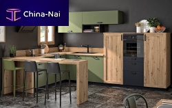 Contemporary kitchen BilliewoodenoakU-shaped