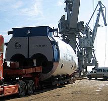 Superheated steam boiler EAGLE Ksaturated steamhot waternatural gas