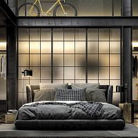 Removable partition ZEUSaluminumglazedhome