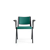 Contemporary chair DROPindoorplasticmetal base
