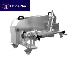Piston pump max. 2 t/h | P-240for food productspneumaticfor the food industry