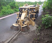 Rockwheel trencher 300tracked