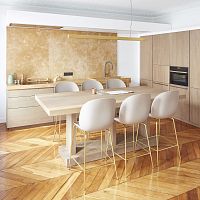Contemporary kitchen TONS CLAIRSoaknatural stoneL-shaped