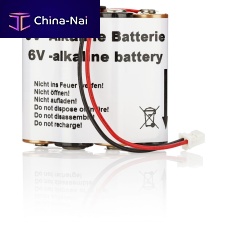 Alkaline battery 400 Brectangular6 V