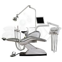Dental treatment unit with chair AJ18with monitorwith delivery systemwith light