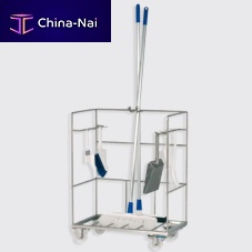 Transport trolley 277.20 seriescleaningstainless steel1 level