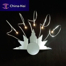 Contemporary wall light HALF FAAL 5indoorchromefixed