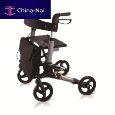4-wheel rollator BES-WA78with seatfolding