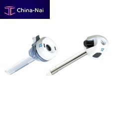 Laparoscopic trocar PC5 seriesrounded tipwith insufflation tapwith sleeve