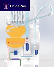Dental unit disinfection system VDS