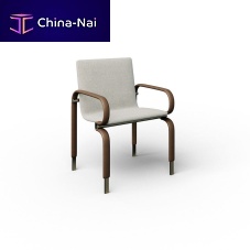 Contemporary chair Elliceindoorleatherfabric