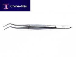 Surgical dental tweezers 16curved